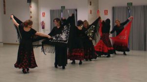 Sevillanas con manton