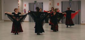Sevillanas con manton