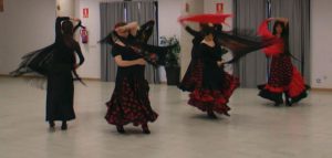 Sevillanas con manton