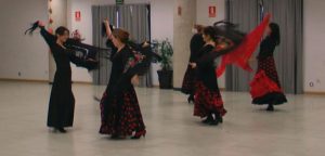 Sevillanas con manton