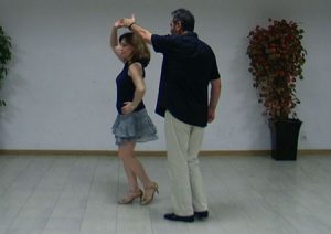 Pasodoble Giro de la mujer a la Derecha