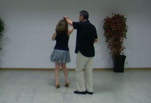 Pasodoble Giro de la Mujer a la Izquierda