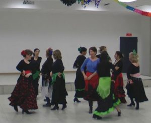 Sevillanas en pareja y corro