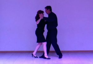 Vals inglés Giro en cuartos a derecha