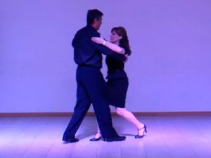 Vals inglés Paso base