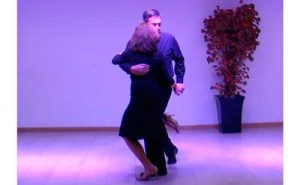 Tango argentino Ganchos a izquierda y derecha