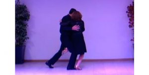 Tango argentino Ganchos a izquierda y derecha