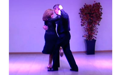 Tango argentino Sanguchito con arrastre