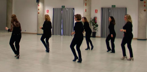 Baile en línea meneito de kizomba