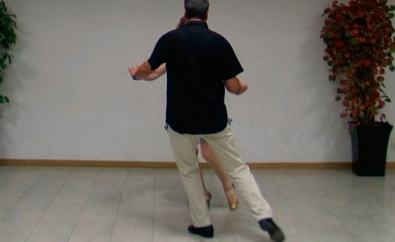 Bachata Variaciones 1 y 2 en Cruzado