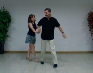 Salsa en línea Secuencia de Giros