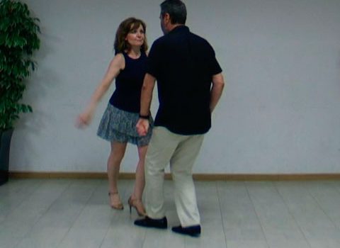 Salsa en línea Secuencia de Giros