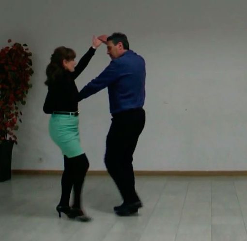 Cha cha chá setenta al revés paseado