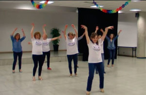 Baile en grupo Despacito