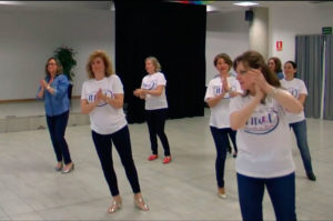 Baile en grupo Flamenka