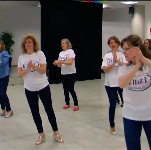 Baile en grupo Flamenka