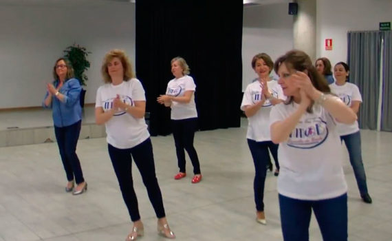 Baile en grupo Flamenka