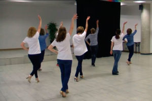 Baile en grupo Flamenka