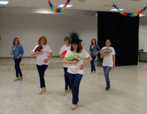 Baile en grupo pasodoble