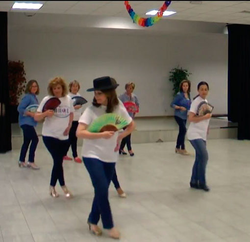 Baile en grupo pasodoble