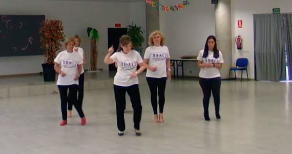 baile en grupo Bachata