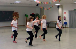 baile en grupo Bachata