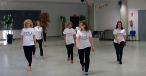 Baile en grupo meneito Vals